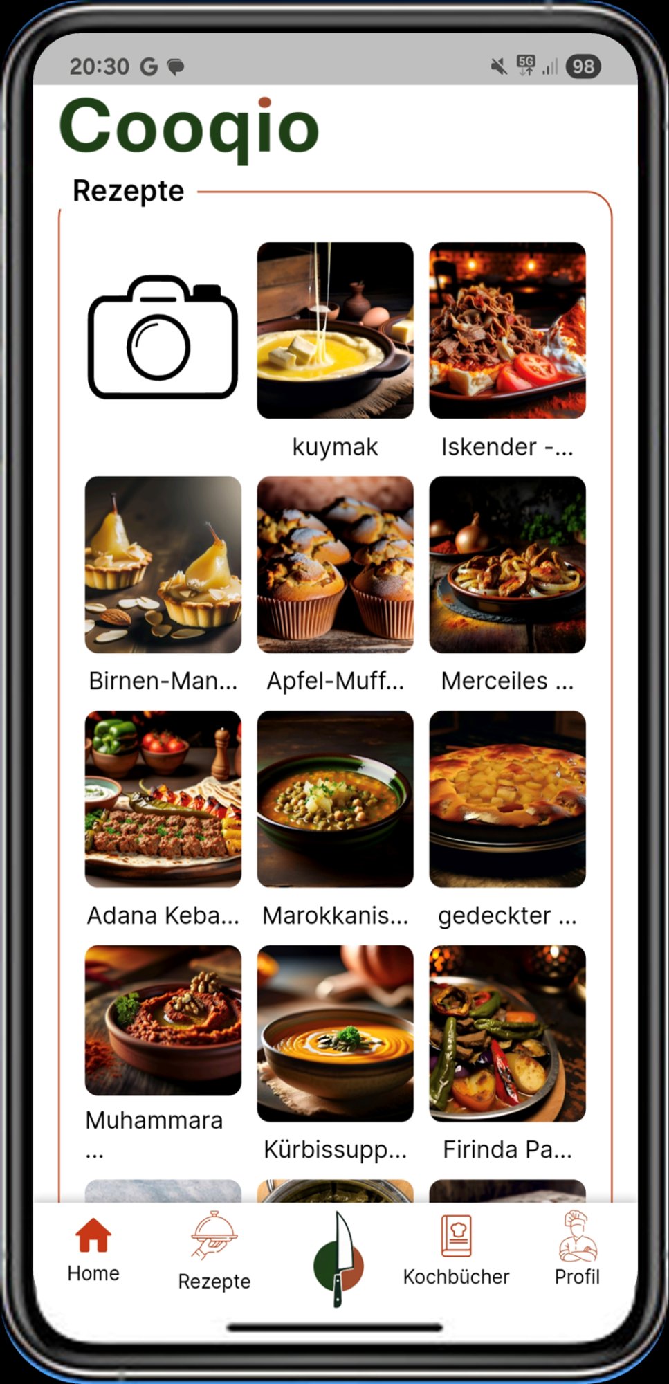 Cooqio App Rezepte digitalisieren und eigenes Kochbuch erstellen